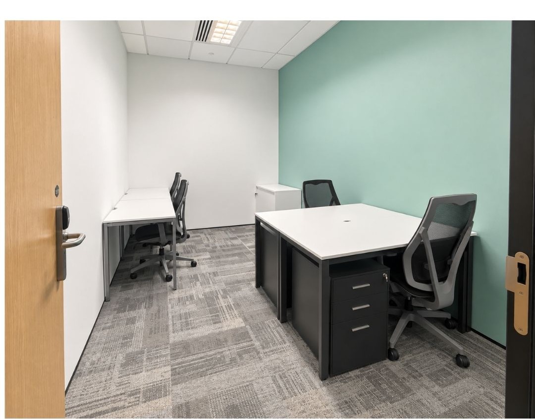 Room 5133, a 4-workstation internal office at Paya Lebar Quarter 1