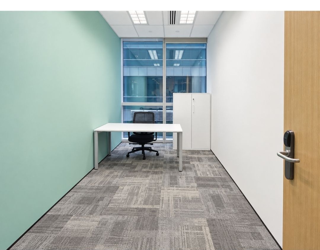 Room 5139, a 3-workstation window office at Paya Lebar Quarter 1