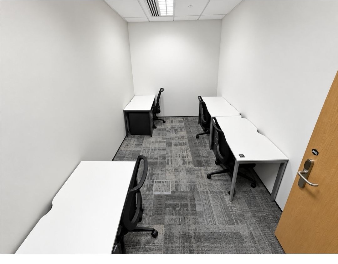 Room 5163, a 4-workstation internal office at Paya Lebar Quarter 1