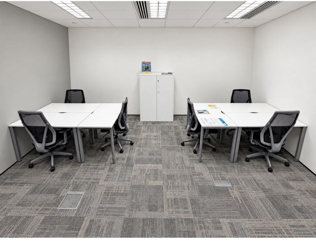 Room 538, a 8-workstation internal office at Paya Lebar Quarter 1